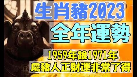 1971豬女|【1971生肖】1971生肖豬運勢大解析！十豬九苦是真的嗎？